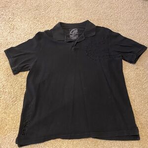 Ecko Unltd. Black Polo Tee